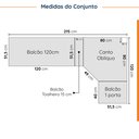 Ver imagem 3 de Cozinha Modulada 8 Peças sem Tampo Arizona CabeCasa MadeiraOriginals