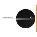 Ver imagem 7 de Guarda Roupa Planejado 3 Portas com Cabideiro Hera CabeCasa MadeiraOriginals Preto/Ônix/Cinza Romado