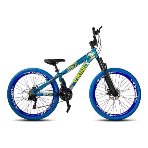 Bicicleta TUFF25 Mountain Bike Aro 26 Quadro Alumínio 21 Marchas Viking-X