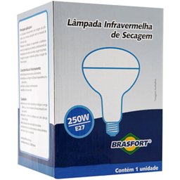 Lâmpada Secagem Infra 250w 127v E27 - 3