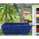 Ver imagem 4 de Kit 3 Vaso Planta 80x30 Jardineira Floreira Polietileno BGPLASTICOS V5 CORES VARIADAS