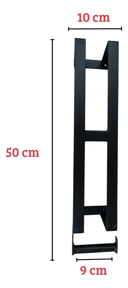 Ver imagem 3 de Porta Papel Higiênico Metalon Estilo Industrial 6 Rolos