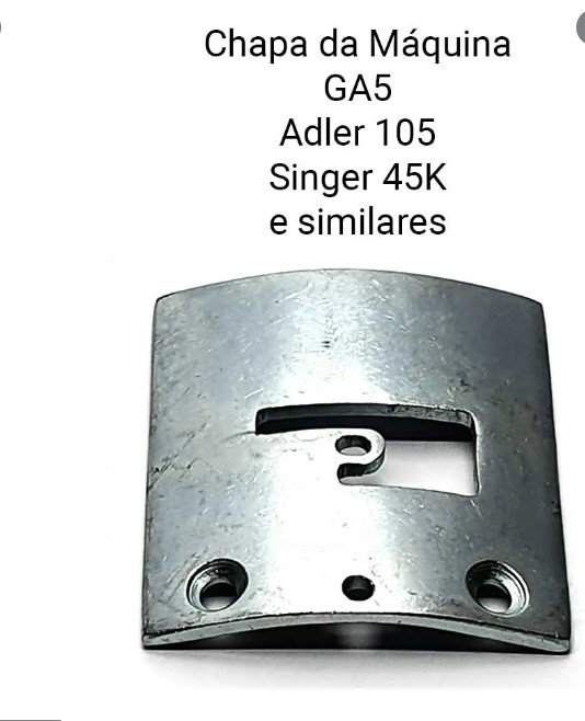 Chapa Ponto para Máquina de Costura de Selaria Ga5 Ga 5 Ss5 - 6