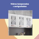 Ver imagem 6 de Cozinha de Aço Compacta 3 Peças Regina Multimóveis Glass CR6134 Branco