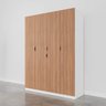 Guarda Roupa Modulado 4 Portas com Cabideiro Hera CabeCasa MadeiraOriginals - 12