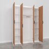 Guarda Roupa Modulado 4 Portas com Cabideiro Hera CabeCasa MadeiraOriginals - 11