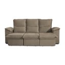 Ver imagem 5 de Sofá Retrátil Reclinável America 2,30m Suede