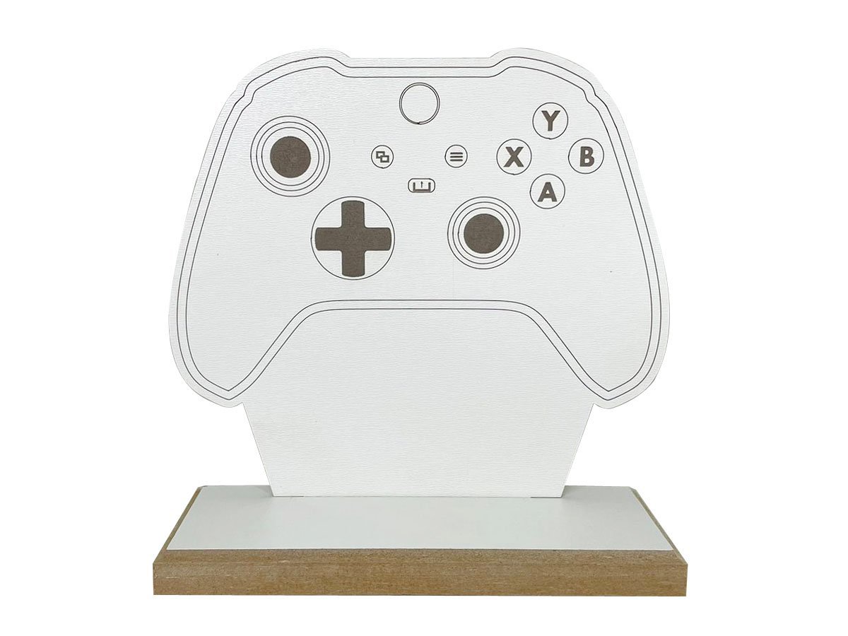 Xbox One Trophy Collection Troféu Game Xbox One S x X/s em mdf Eptcel Arte em Mdf 1433 ...