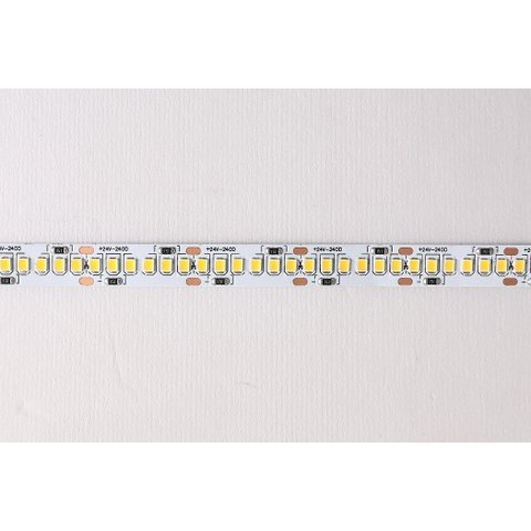 Fita de Led 24v 22w 240leds 2.568l Rolo 10m Nordecor - 3000k - Luz Amarela