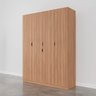Guarda Roupa Modulado 4 Portas com Cabideiro Hera CabeCasa MadeiraOriginals - 12