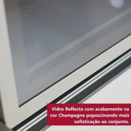 Cozinha Completa 5 Peças para 1 Forno 14 Portas Aurora Espresso Móveis - 10