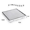 Ver imagem 3 de Ralo Oculto Invisivel 15X15 Anti Odor Kit 28 Uni Lavanderia Cozinha Banheiro Lavabo Limpeza Higiene