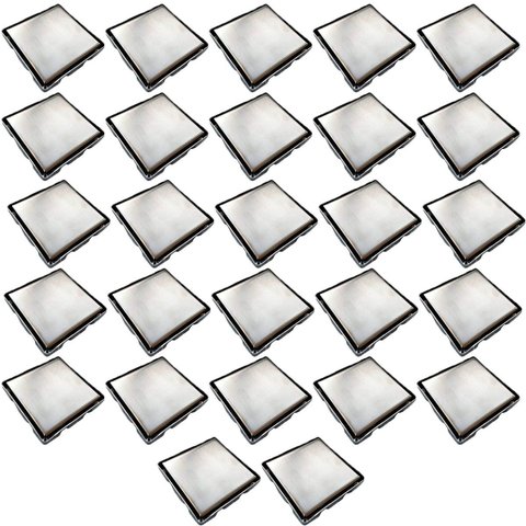 Ralo Oculto Invisivel 15X15 Anti Odor Kit 28 Uni Lavanderia Cozinha Banheiro Lavabo Limpeza Higiene 