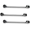 Ver imagem 1 de Barra de Apoio Inox 60cm Kit 3 unidades Idoso Deficiente Cadeirante Banheiro Acessibilidade Suporte 