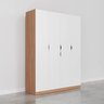 Guarda Roupa Modulado 4 Portas com Cabideiro Hera CabeCasa MadeiraOriginals - 10