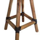 Ver imagem 4 de Banco de Madeira Baixo Redondo sem Encosto