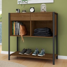 Gaveteiro Vintage Haki Preto - 2