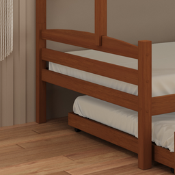 Treliche Madeira Pinus com Cama Solteiro Casal Resistente Carvalho - 10