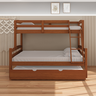 Treliche Madeira Pinus com Cama Solteiro Casal Resistente Carvalho - 9