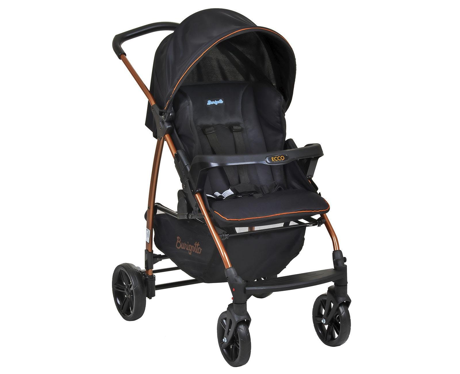 Travel System Ecco com Bebê Conforto Touring X Preto Cobre - 2