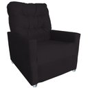 Ver imagem 2 de Poltrona Reclinavel Do Papai e Mamãe Italia Preto