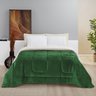 Coberdrom King Size Edredom 1 Peça Lã Carneiro Sherpa Fleece Microfibra Cobertor Grosso Esmeralda - 2
