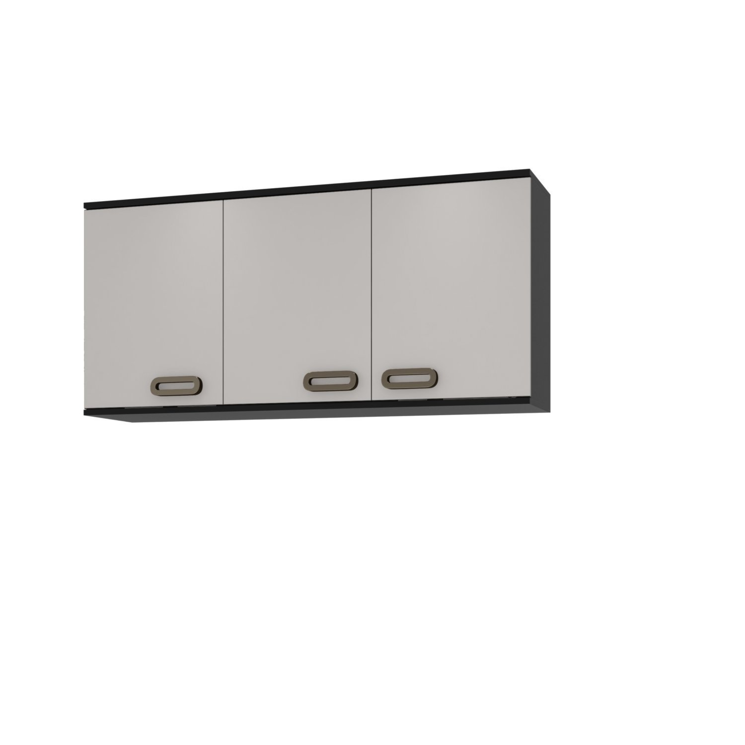 Armário Aéreo Triplo Bréscia 120 Cm - 3