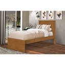 Ver imagem 1 de Cama Barcelona Solteiro Nature C/ Colchão - Tebarrot