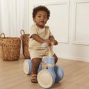 Ver imagem 3 de Bicicleta de Equilíbrio Infantil Azul com Som 4 Rodas Buba