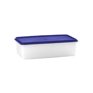 Maxi Caixa 2,5 Litros Translúcida com Tampa Azul Tupperware