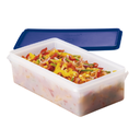 Ver imagem 2 de Maxi Caixa 2,5 Litros Translúcida com Tampa Azul Tupperware