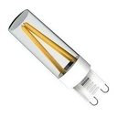 Ver imagem 2 de LUMINATTI - LAMPADA G9 FILAMENTO CRISTAL DIMERIZÁVEL 3W 220V 2700K