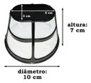 Ver imagem 3 de Filtro Coador Permanente Cafeteira Mallory Aroma 16 Original