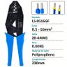 Alicate Crimpar Terminais Ilhós Tubular 0,5-16mm - Ls-0516gf - 6