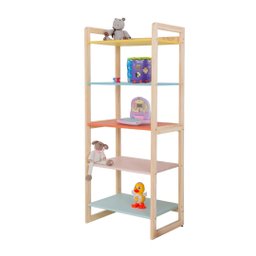 Prateleira Multiuso Mdf Pinus Pintura Pu Fosca Organização:multicor - 2