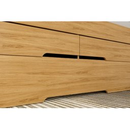 Cama Bibox Solteiro Robel Juliette com 2 Gavetas Camarú - 2