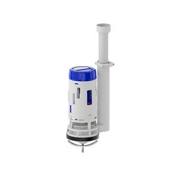 Mecanismo de Saida Dual Flush Superior para Caixa Acoplada Monobloco - 1