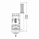 Ver imagem 3 de Mecanismo de Saida Dual Flush Superior para Caixa Acoplada Monobloco