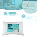 Ver imagem 5 de Kit 2 Travesseiros Filtro Dos Sonhos Fibra de Silicone Antialérgica com 2 Fronhas 100% Algodão