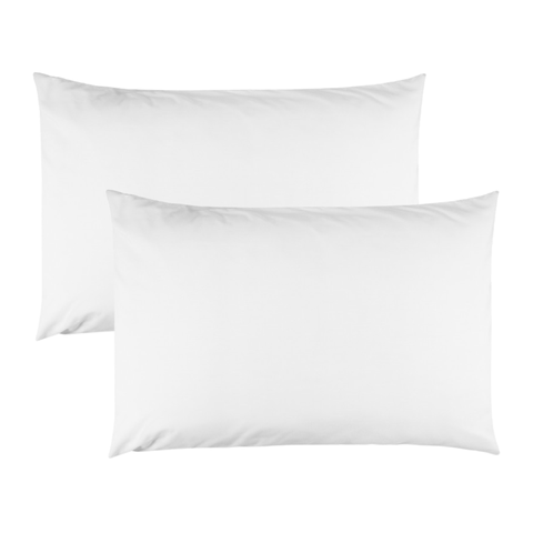 Kit 2 Travesseiros Filtro Dos Sonhos Fibra de Silicone Antialérgica com 2 Fronhas 100% Algodão