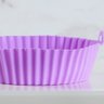 Forma de Silicone Air Fryer 20cm Lilás - 6