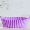 Ver imagem 4 de Forma de Silicone Air Fryer 20cm Lilás