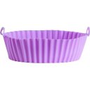 Ver imagem 1 de Forma de Silicone Air Fryer 20cm Lilás