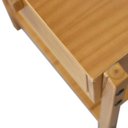Ver mais imagens de Mesa de Cabeceira 1 Gaveta Madeira Maciça Flórida Marrom