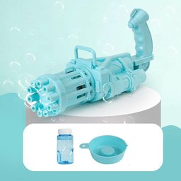 Máquina Elétrica Tiktok Lança Bolhas Azul - 2