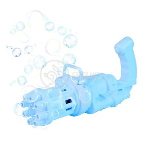 Máquina Elétrica Tiktok Lança Bolhas Azul