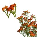 Ver imagem 1 de Kit com 7 Galhos Mosquitinho Artificial Laranja para Arranjos Decorativos