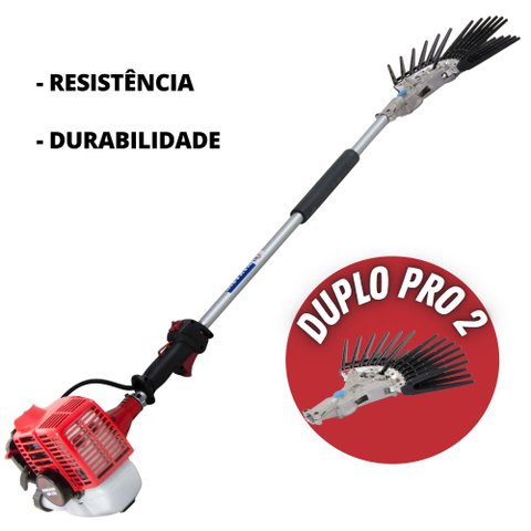 KIT Derriçador Mãozinha de Café Duplo Pro 2 com Motor de Alta Potência Nakashi NK 270