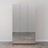 Guarda Roupas Modulado com Espelho 3 Portas com Cabideiro Hera CabeCasa MadeiraOriginals - 9
