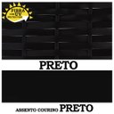 Ver imagem 4 de 2 Cadeiras Veneza Fibra Sintética cor Preto Alumínio com Assento Estofado
